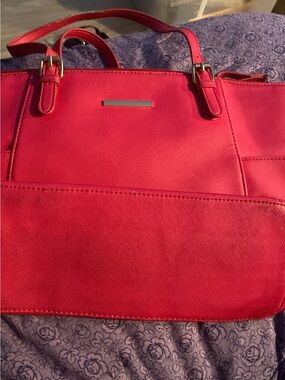 Women's Structured Tote Bag - Pink